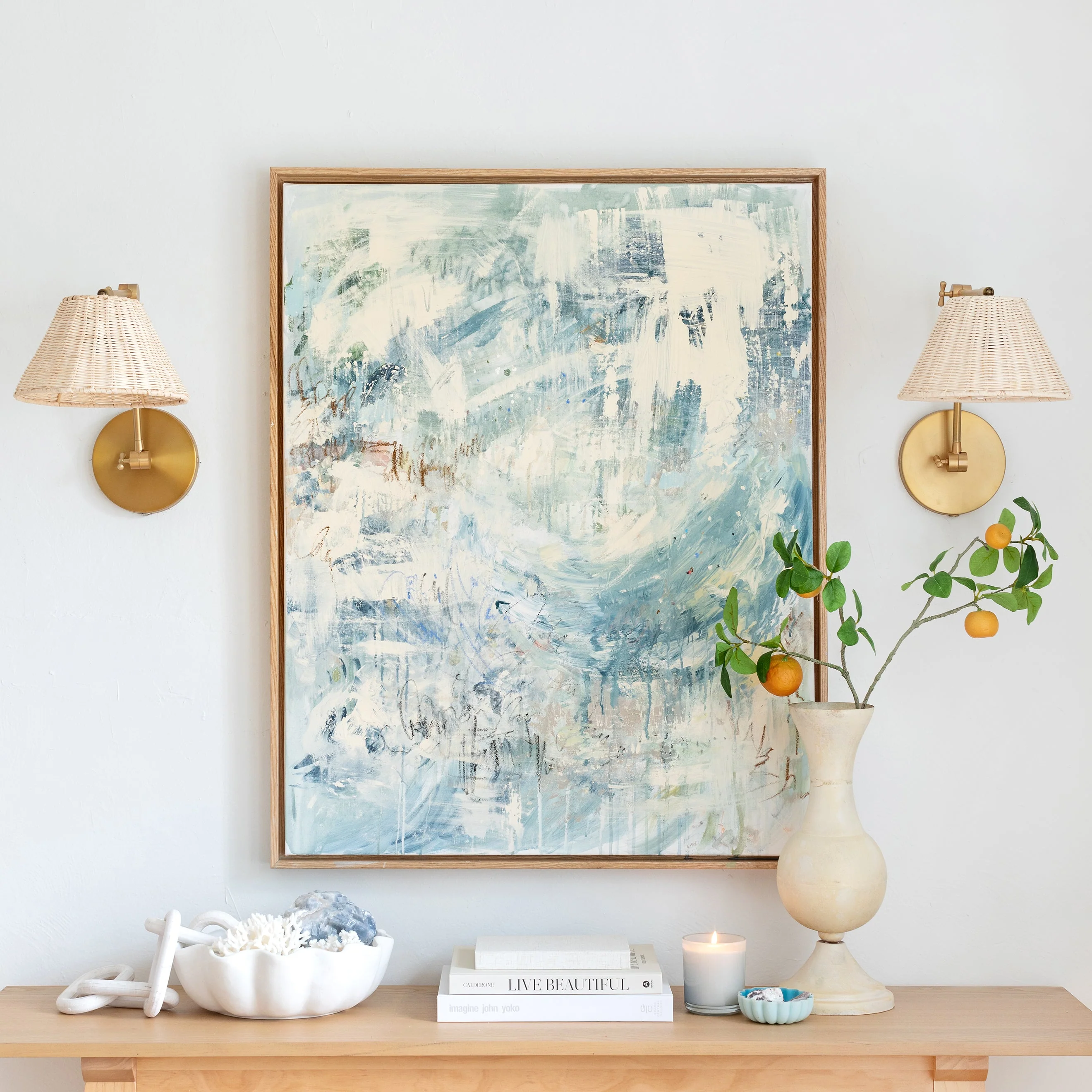 Acid Washed Canvas Wall Art - Image 3