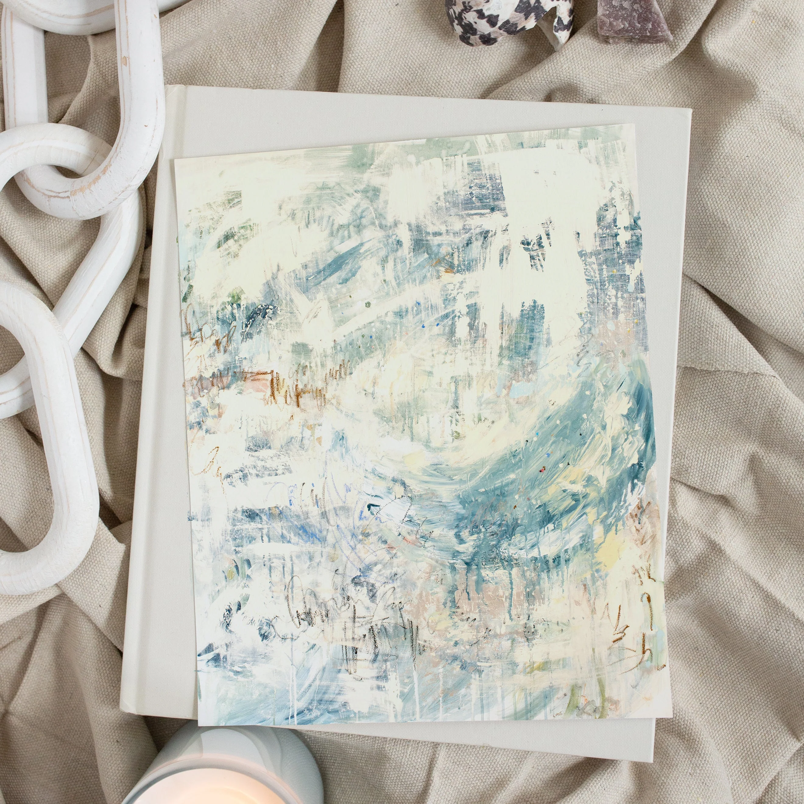 Acid Washed Canvas Wall Art - Image 5