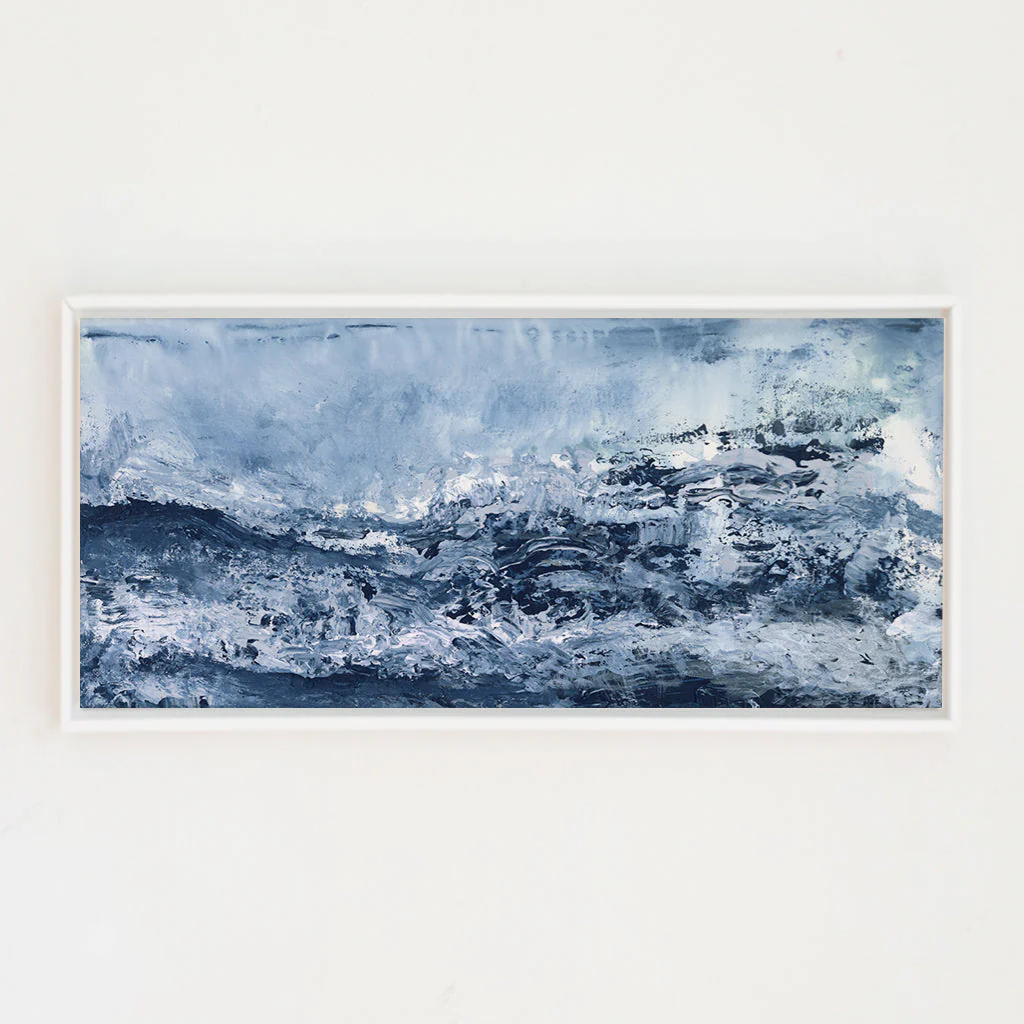 Aerial Ocean Canvas Wall Art - Image 5