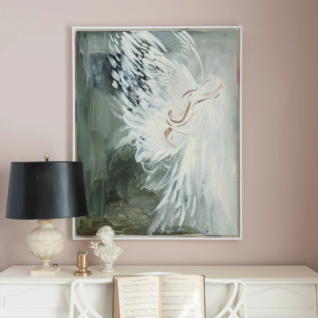 Angelic Anticipation Canvas Wall Art - Image 4