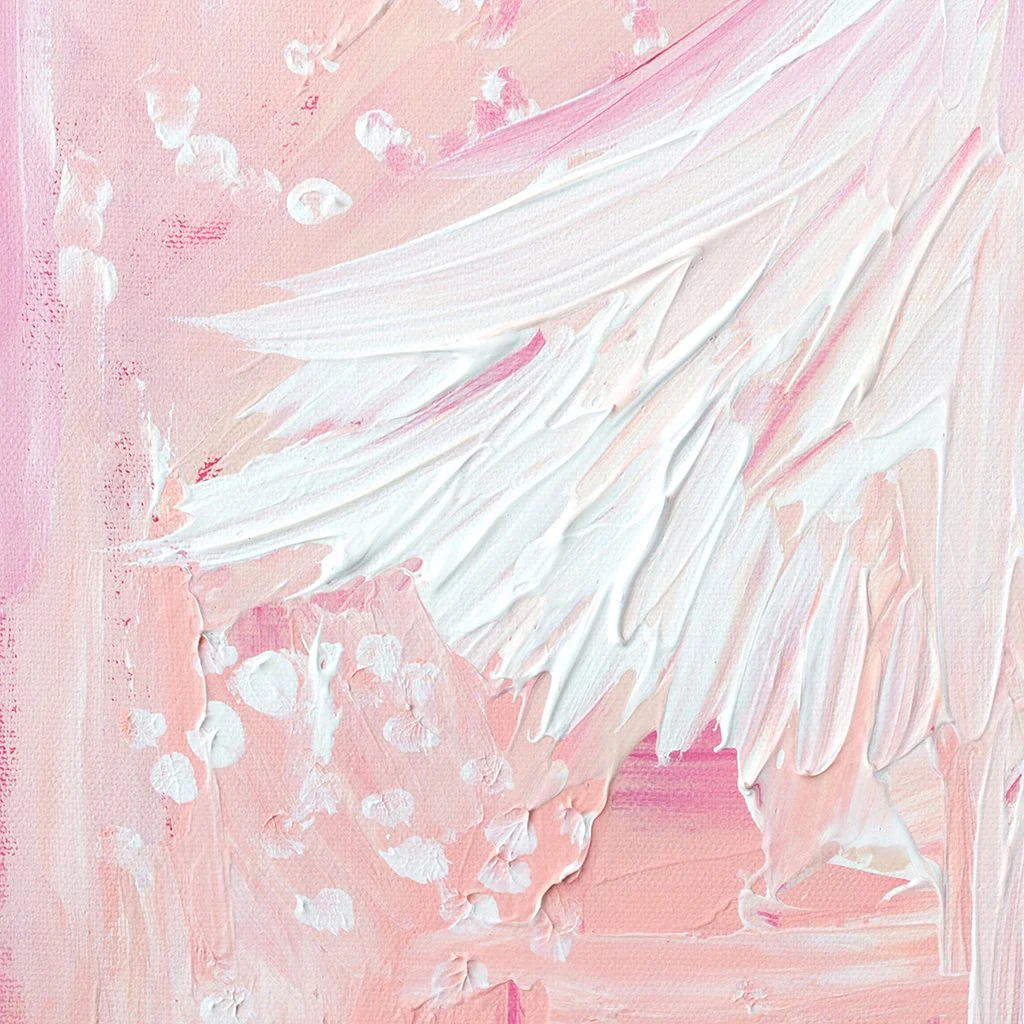 Ballerina in Pink Canvas Wall Art - Image 3