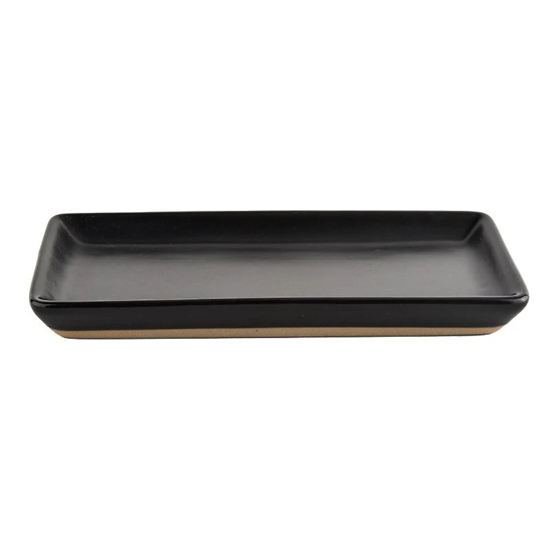 Black Stoneware Tray - Image 7