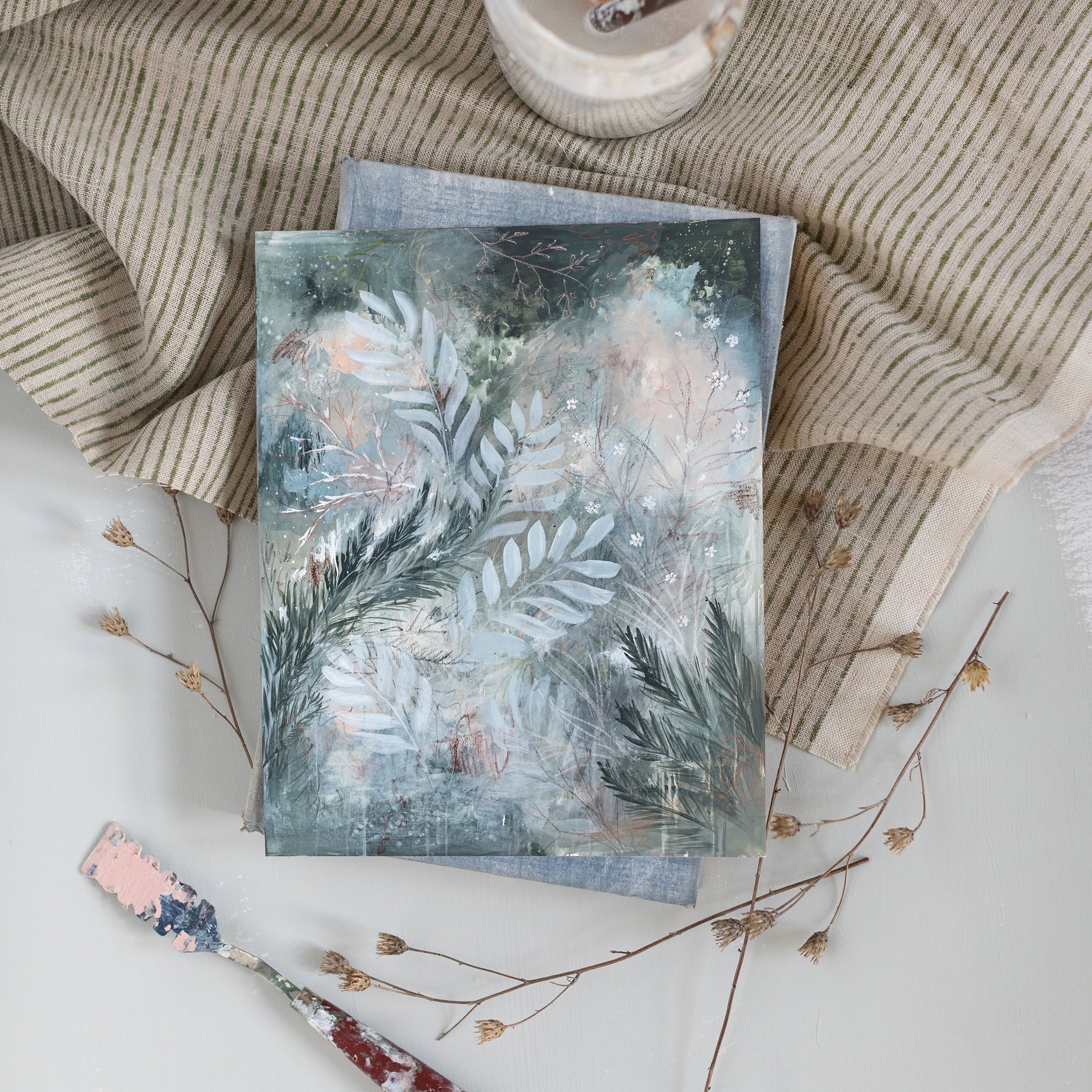 Blossom & Pine Canvas Wall Art - Image 6