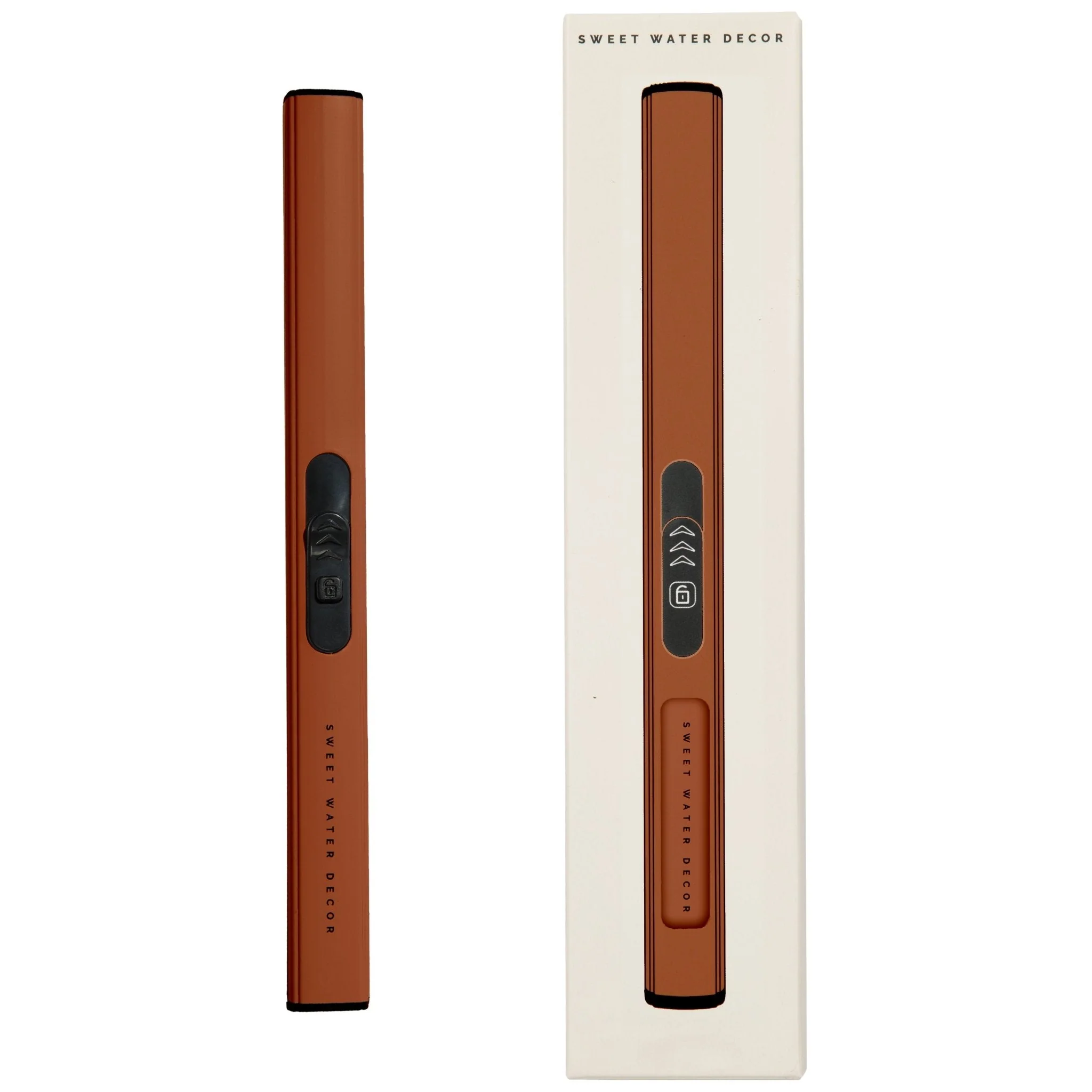 Burnt Orange Electric Lighter - Image 5
