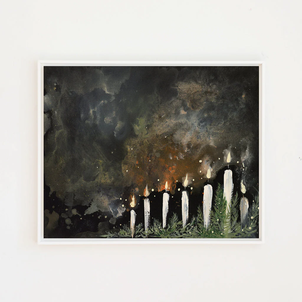 Candles Aglow Canvas Wall Art - Image 6
