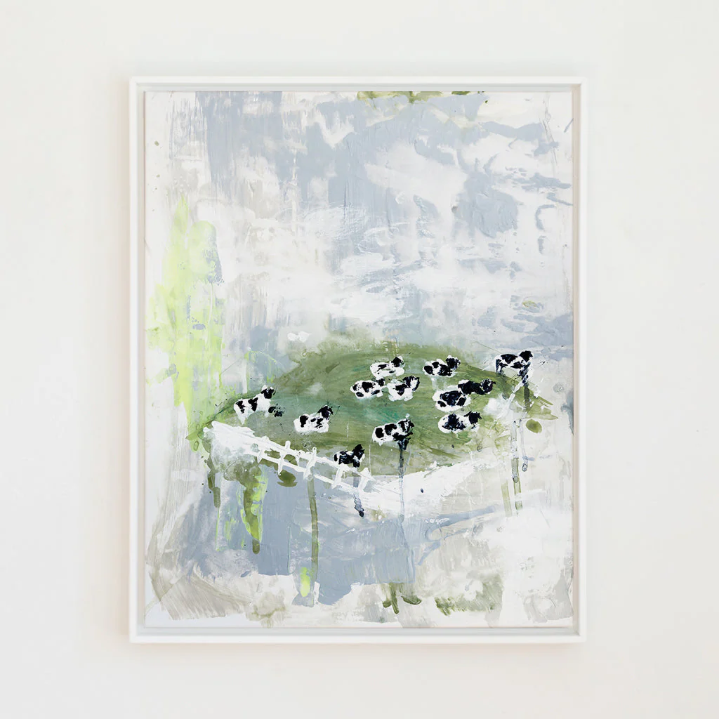 Contented Cows Canvas Wall Art - Image 6