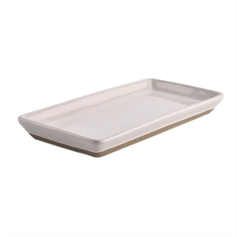 Cream Stoneware Tray - Image 3