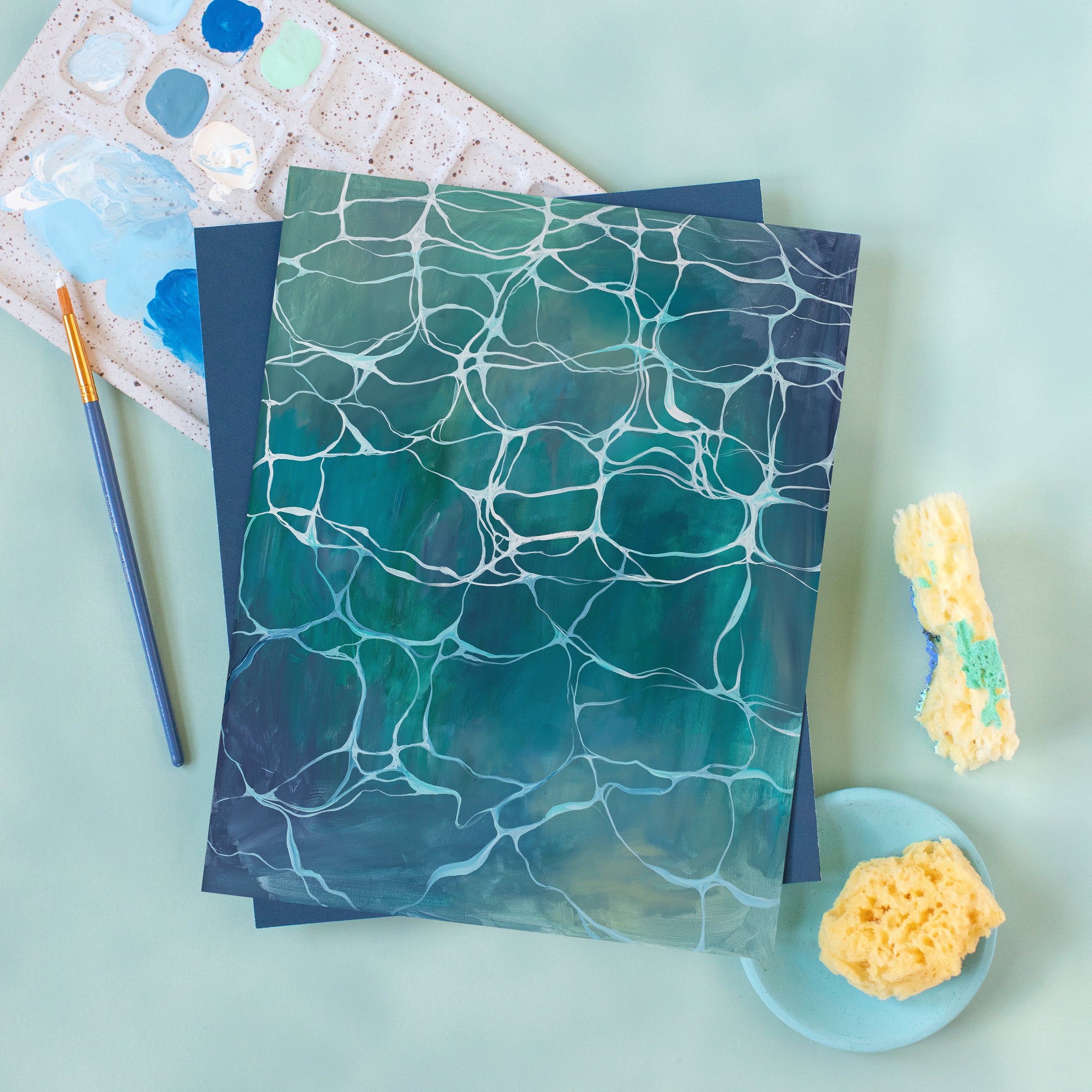 Dancing Water Canvas Wall Art - Image 7
