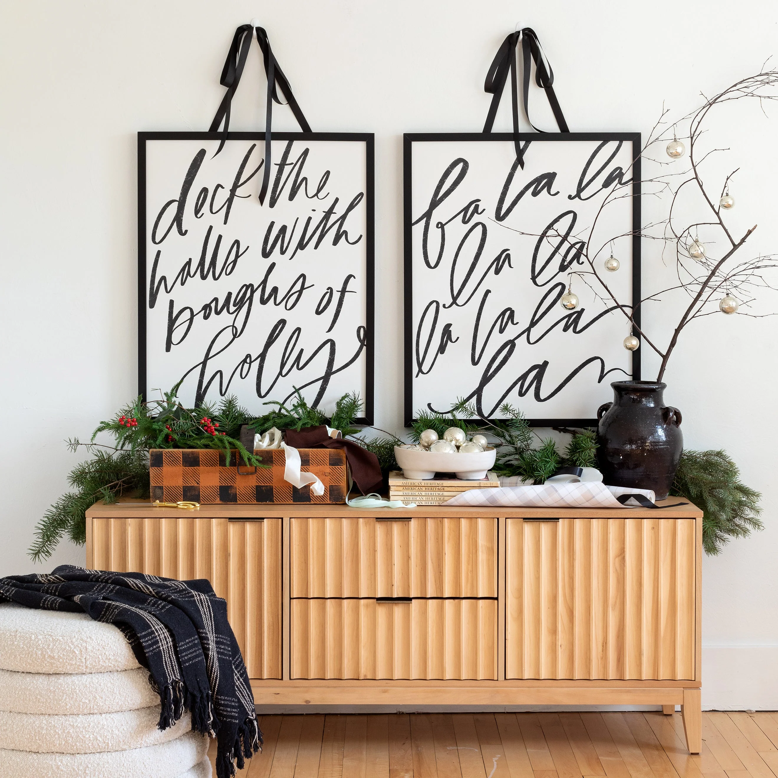 Fa La La Canvas Wall Art - Image 4