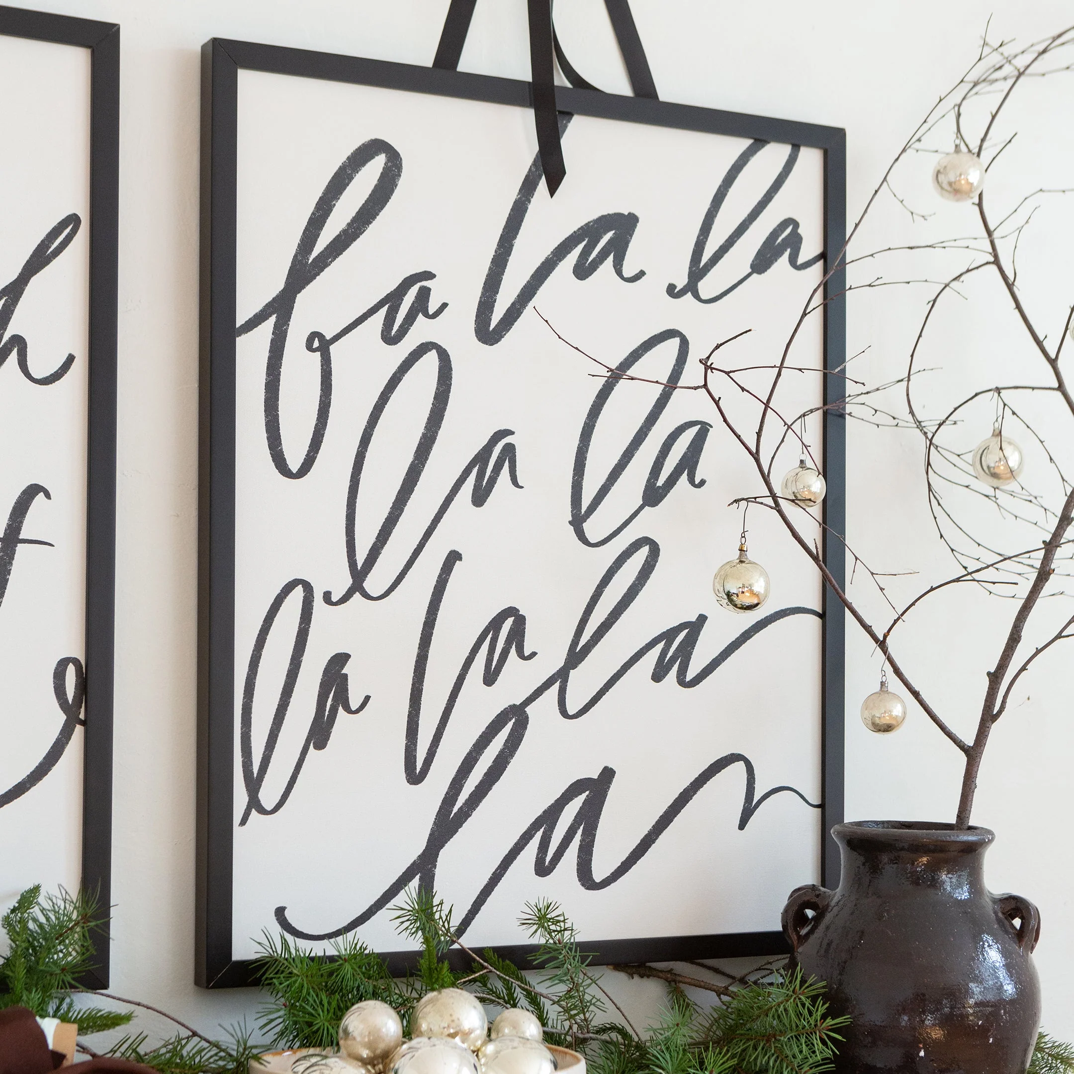 Fa La La Canvas Wall Art - Image 5
