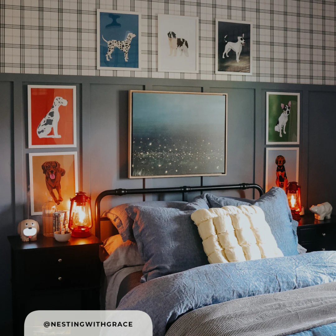 Firefly Field Canvas Wall Art - Image 4