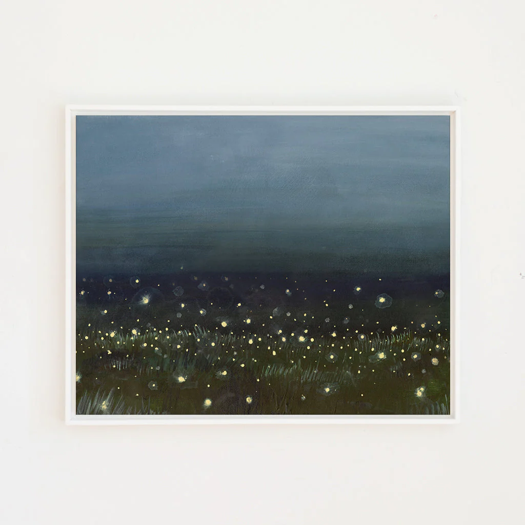 Firefly Field Canvas Wall Art - Image 8