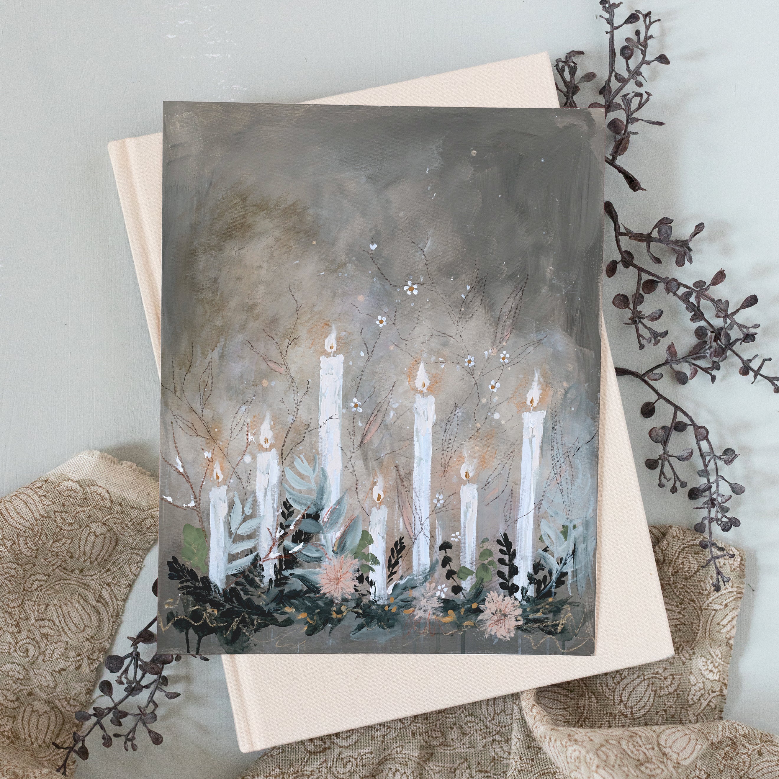 Flicker & Glow Canvas Wall Art - Image 7