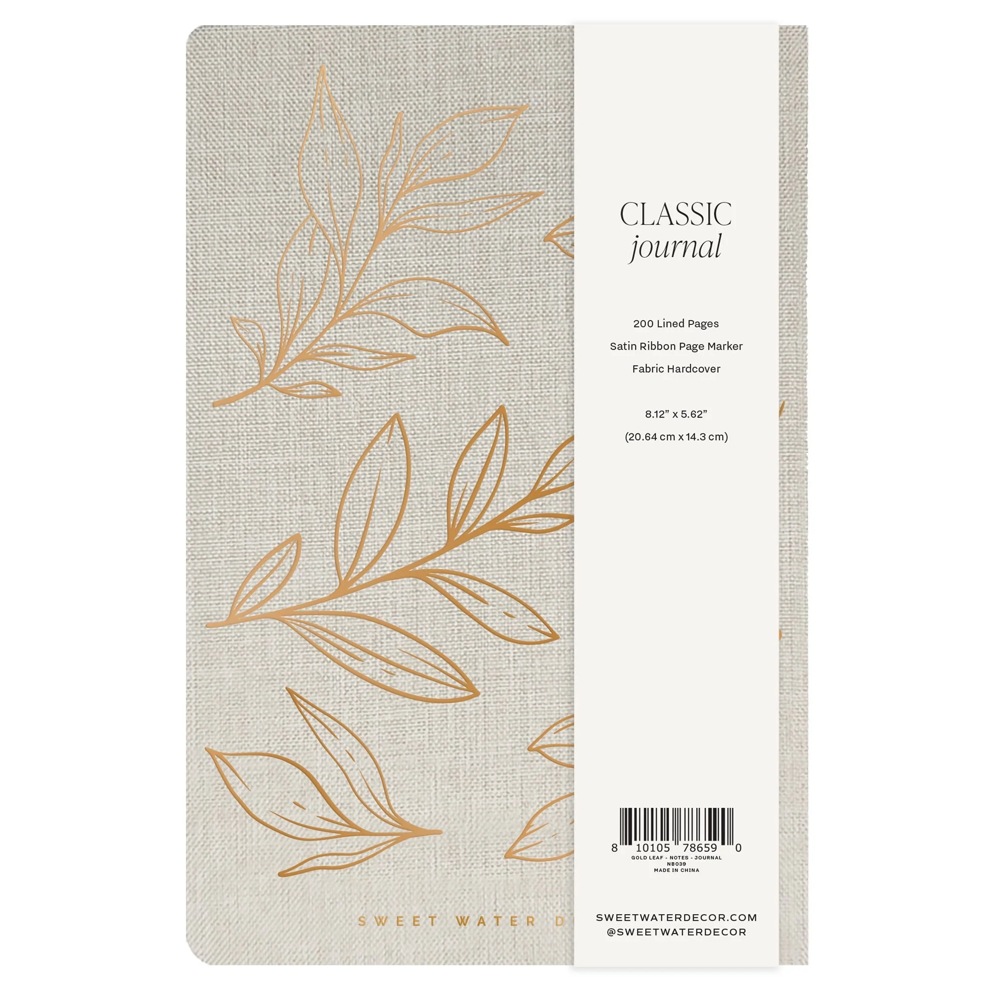 Gold Leaves Notes Journal - Image 6