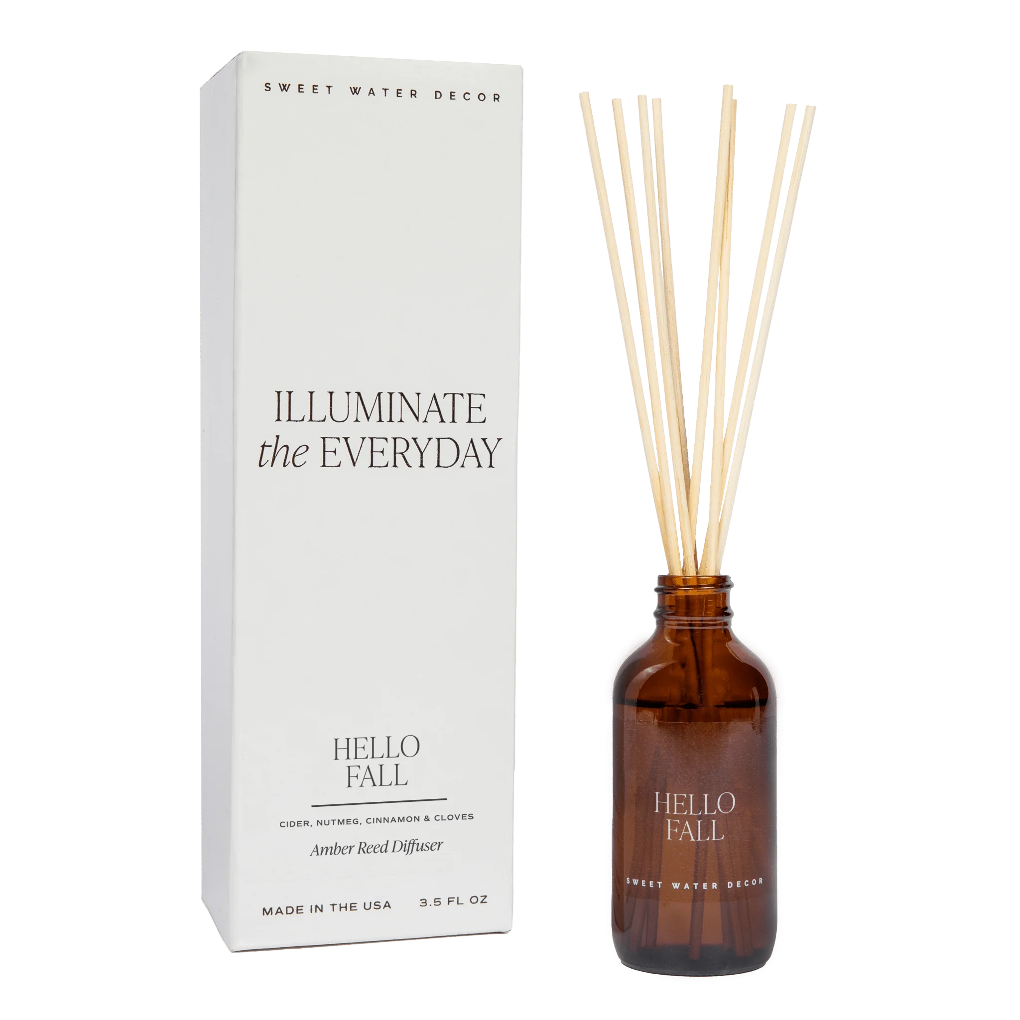 Hello Fall Amber Reed Diffuser - Image 3