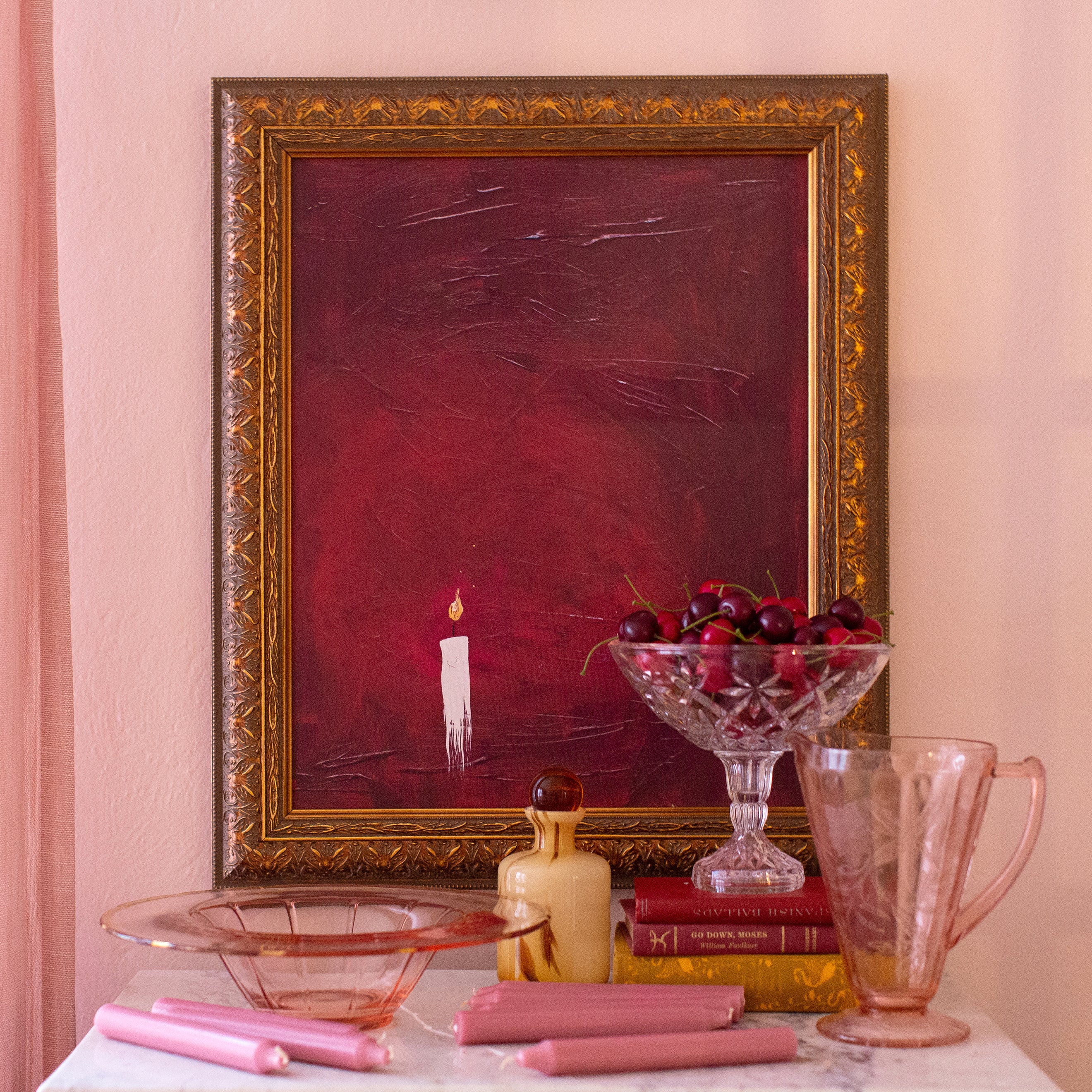 Remembrance Candle Canvas Wall Art - Image 5