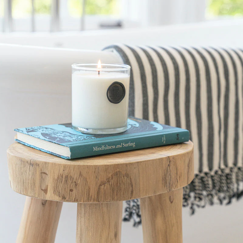 Solid Teak Stool - Image 4